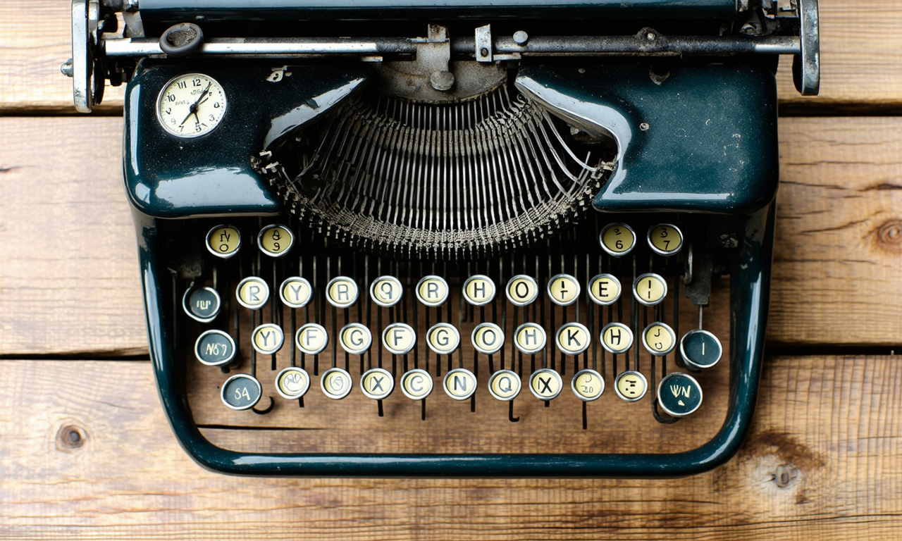 Vintage Typewriter